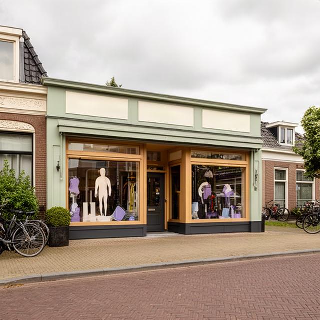 Gevel van de sportwinkel van A1 Action Sport aan De Schuur in Heerhugowaard